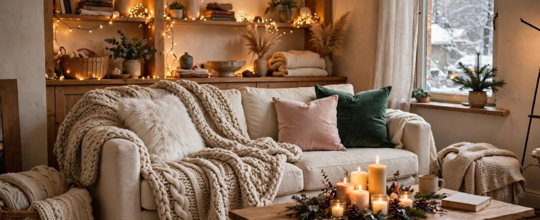 Cozy Winter Living Room Decor Ideas 2026: 12 Warm Designs