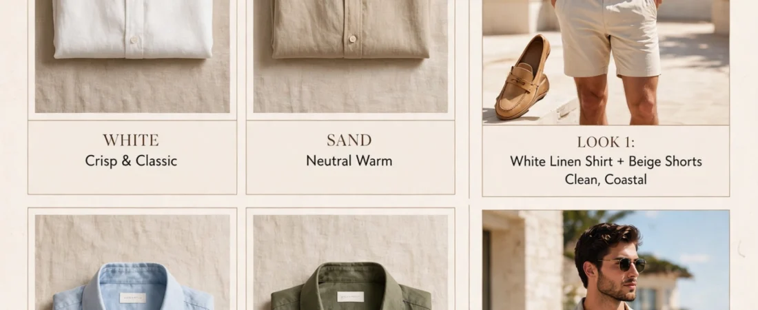 Men’s Linen Shirts 2026: 10 Breezy Summer Outfits