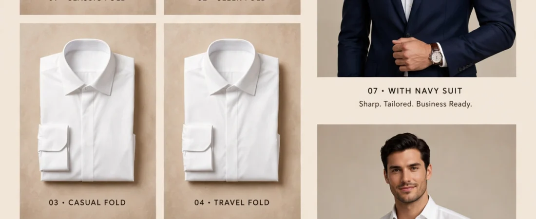 Men’s White Shirts 2026: 10 Timeless Outfit Ideas