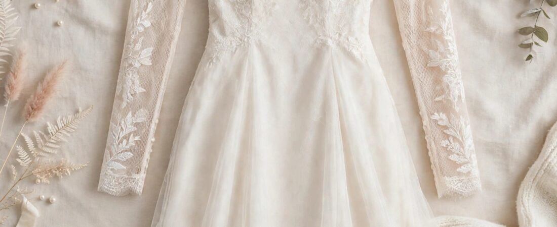 Long Sleeve Winter Wedding Dresses 2026